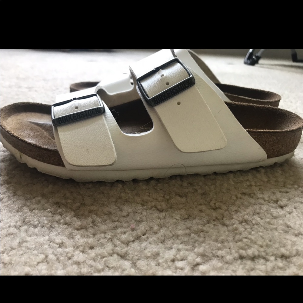 White Birkenstocks